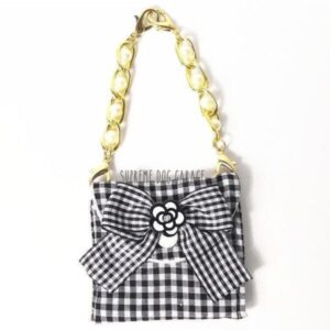 chanel dog purse