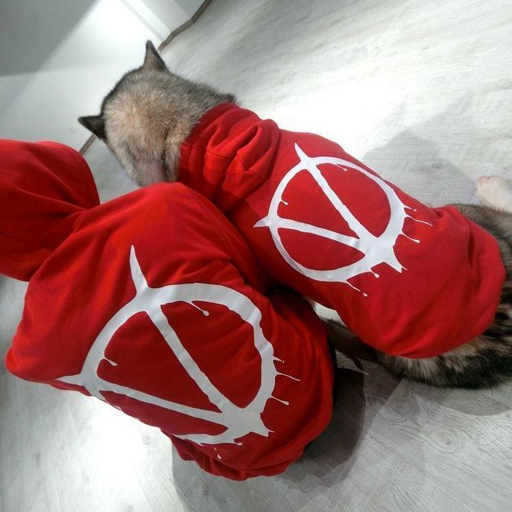 Devil Matching Dog And Owner Hoodies Supreme Dog Garage