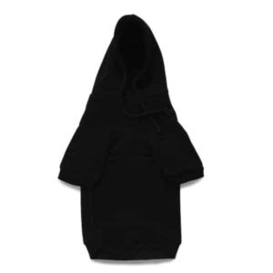 black hoodie for dogs