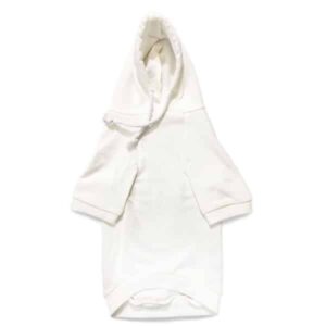 white hoodie for dogs