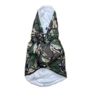 camo dog jacket