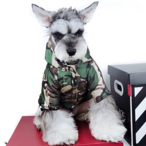camo dog jacket