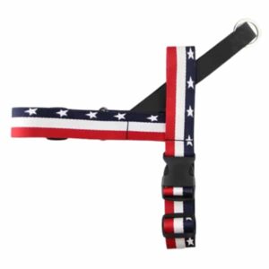 american flag dog harness