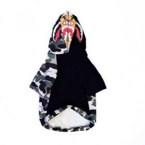 bape dog hoodie