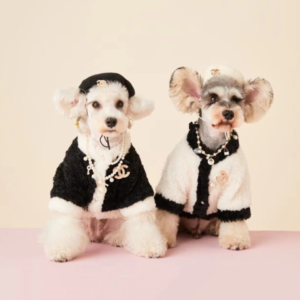 designer dog clothes chanel
