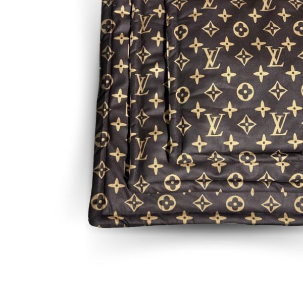 louis vuitton dog mat bed