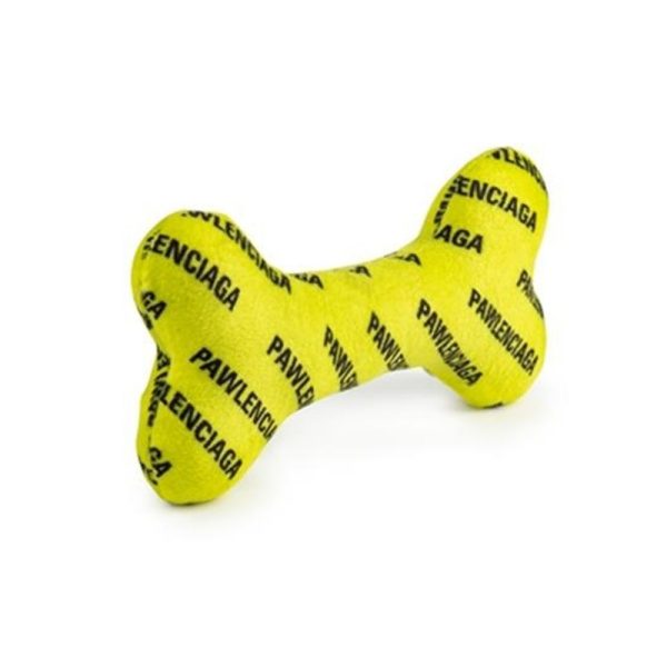 balenciaga plush dog bone