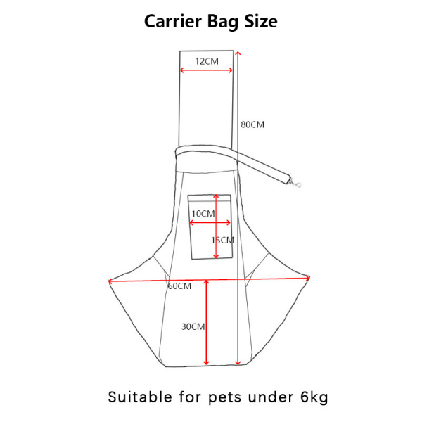 Furdi FF Monogram Designer Sling Pet Carrier Bag - Image 4