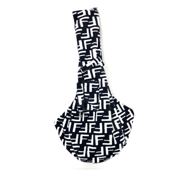 Furdi Fluff FF Monogram Designer Sling Pet Carrier Bag - Image 2