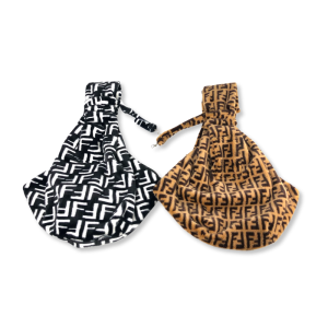 Furdi Fluff FF Monogram Designer Sling Pet Carrier Bag