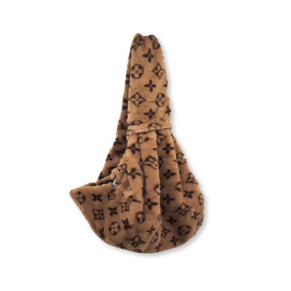 Louis Pawtton Fluff Designer Sling Pet Carrier Bag - Image 6
