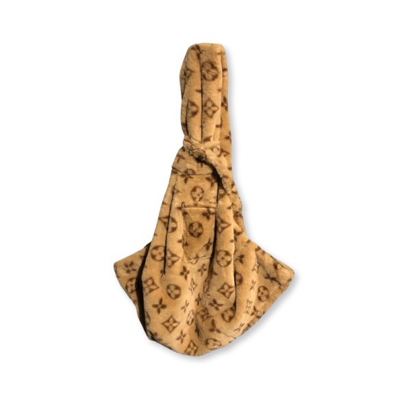 Louis Pawtton Fluff Designer Sling Pet Carrier Bag - Image 4