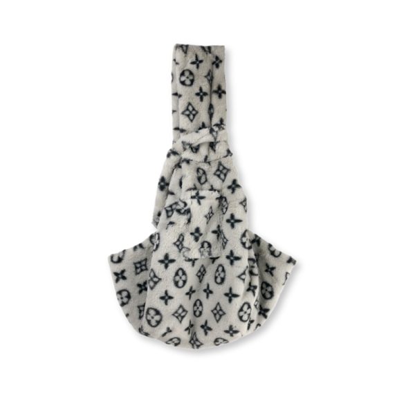 Louis Pawtton Fluff Designer Sling Pet Carrier Bag - Image 3