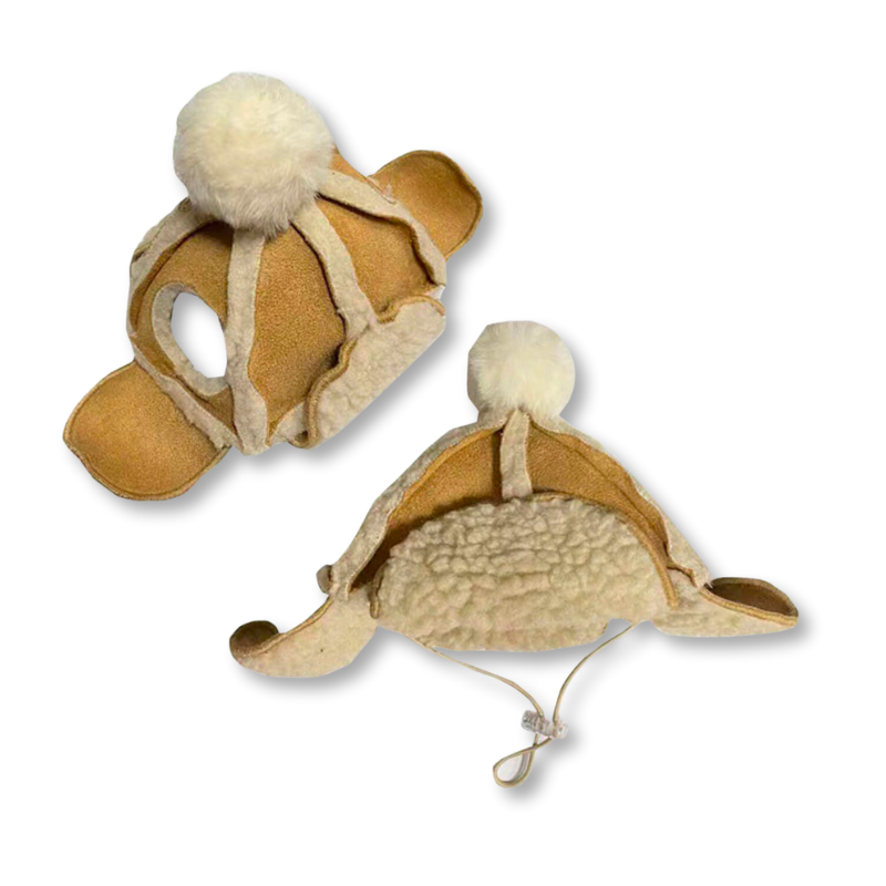 Dogg Aviator Pompom Winter Dog Hat - Image 2