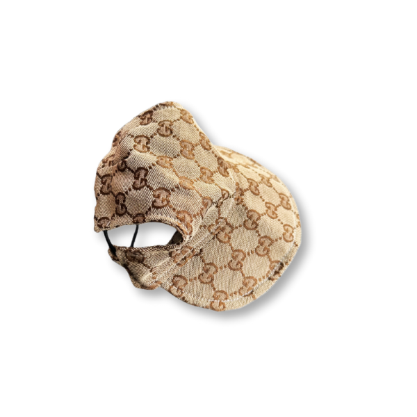 Pawcci GG Monogram Designer Dog Cap - Image 2