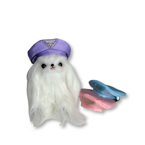 Pawda Logo Designer Dog Beret Hat