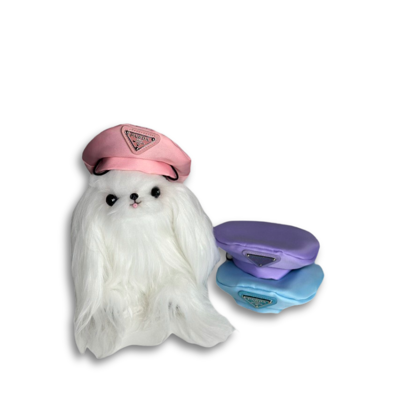 Pawda Logo Designer Dog Beret Hat - Image 2