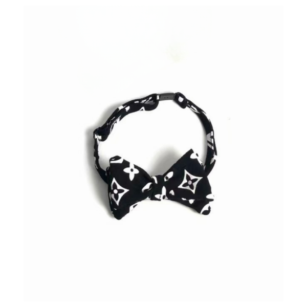 Pupreme X Louis Pawtton Essentials Designer Dog Hat & Bow Tie - Image 6