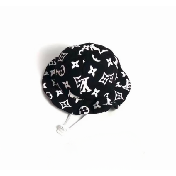 Pupreme X Louis Pawtton Essentials Designer Dog Hat & Bow Tie - Image 7