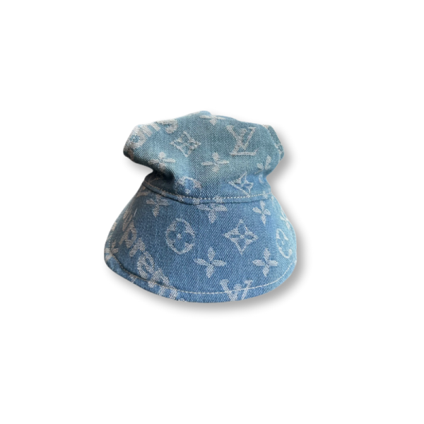 Pupreme X Louis Pawtton Monogram Designer Dog Cap - Image 3