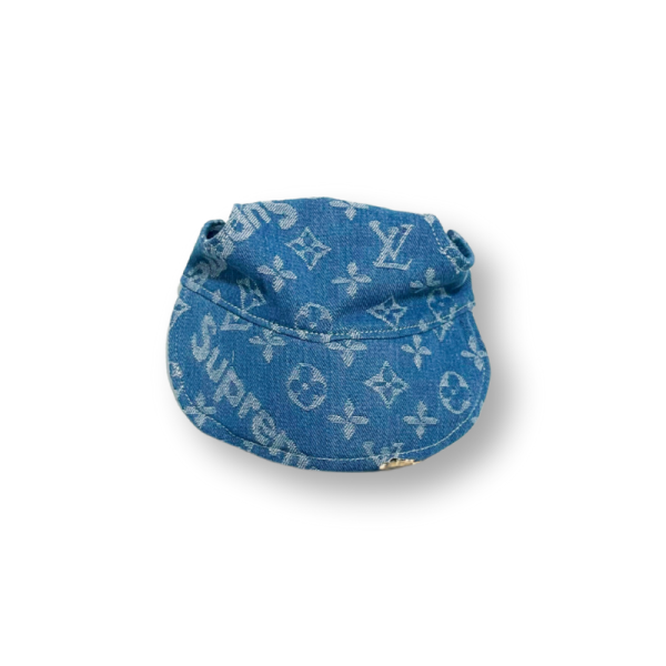 Pupreme X Louis Pawtton Monogram Designer Dog Cap - Image 4