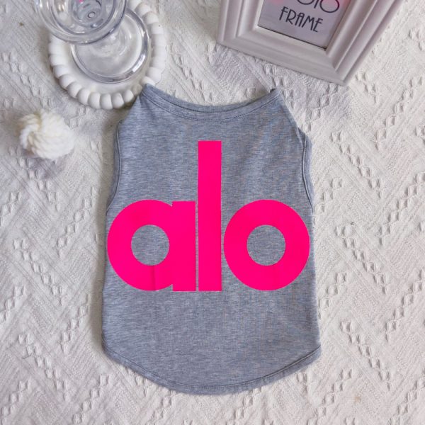 Pawlo Essentials Pink Logo Sporty Dog Vest - Image 4