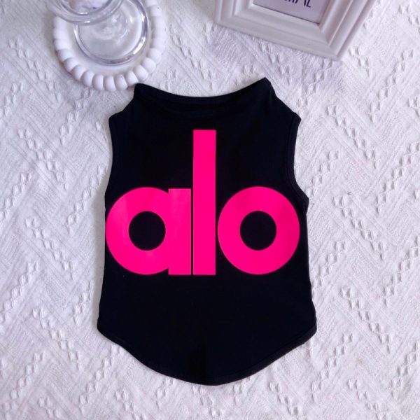 Pawlo Essentials Pink Logo Sporty Dog Vest - Image 3