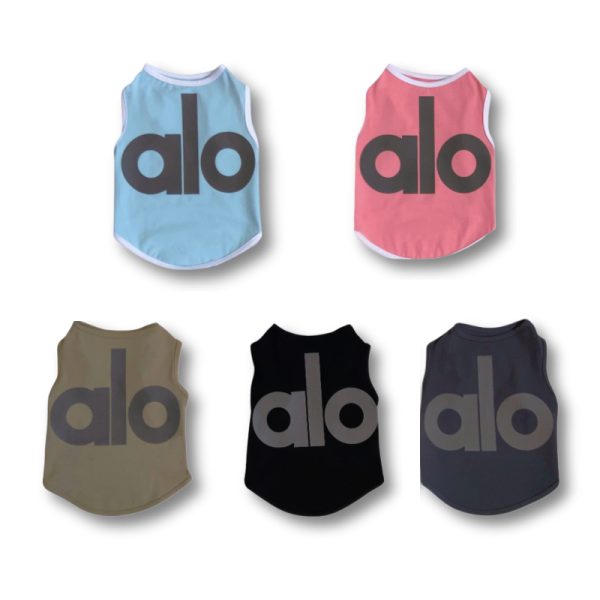 Pawlo Essentials Gray Logo Sporty Dog Vest - Image 2