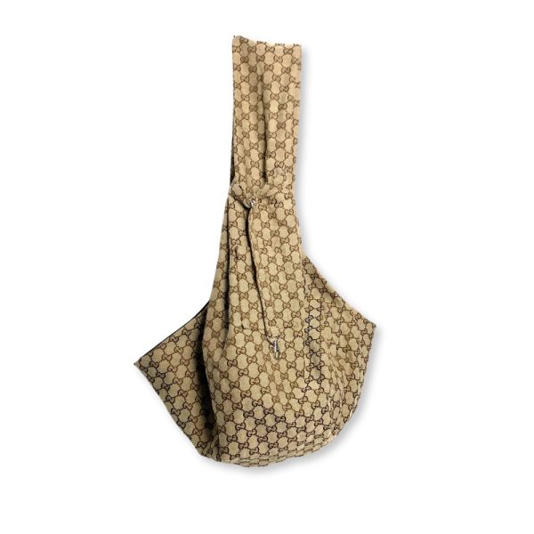 Pawcci Monogram Designer Sling Pet Carrier Bag - Image 3