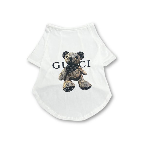 Pawcci Teddy Bear Designer Dog T-Shirt - Image 2