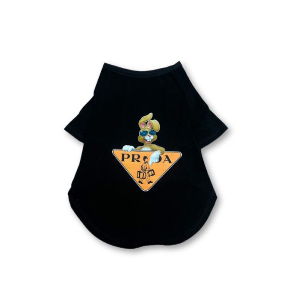 Pawda Bunny Logo Designer Dog T-Shirt - Image 2
