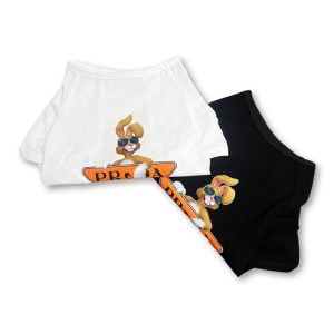 Pawda Bunny Logo Designer Dog T-Shirt