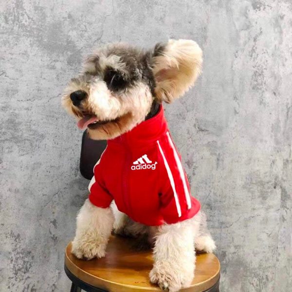 Adidog Chest Logo Streetwear Dog Jacket - Image 4