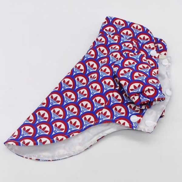 Adidog Logo Pattern Streetwear Dog Jacket - Image 3