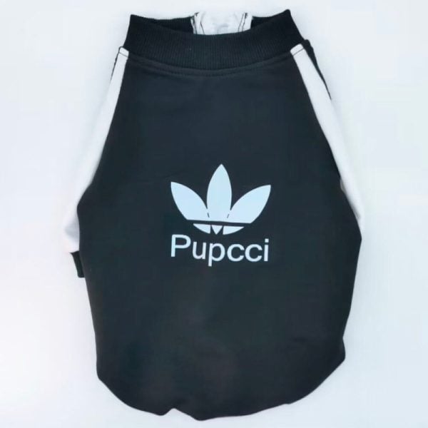 Adidog x Pupcci Back Logo Streetwear Dog Jacket