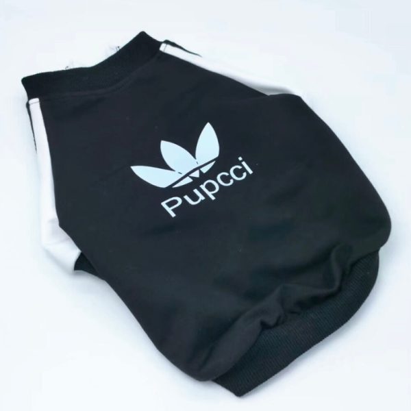 Adidog x Pupcci Back Logo Streetwear Dog Jacket - Image 5