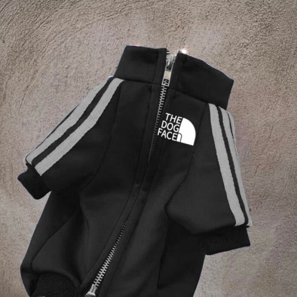 The Dog Face Chest Logo Designer Dog Jacket - Image 2