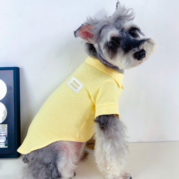 Mui Mui Essentials Designer Dog Polo Shirt - Image 6