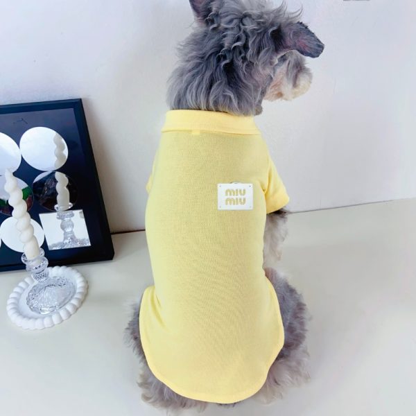 Mui Mui Essentials Designer Dog Polo Shirt - Image 7