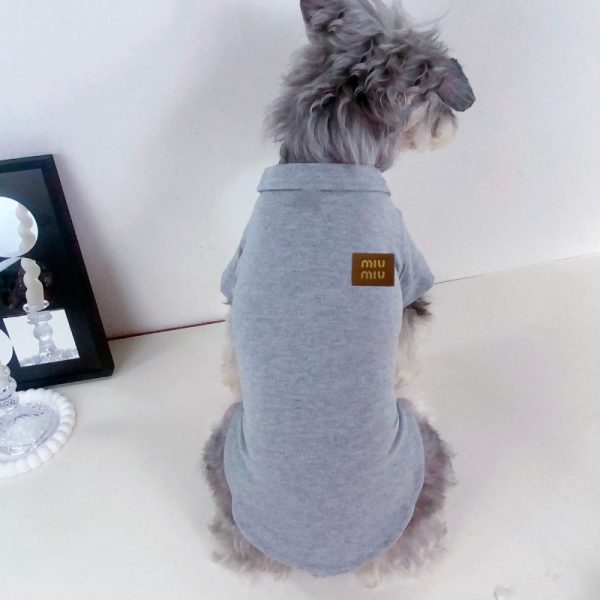 Mui Mui Essentials Designer Dog Polo Shirt - Image 14