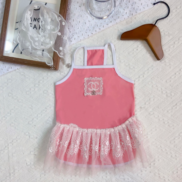 Chewnel Lace Tutu Designer Dog Dress - Image 9