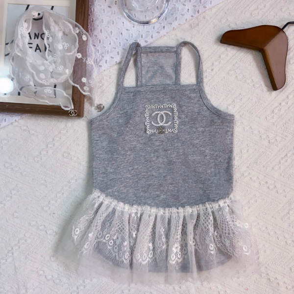 Chewnel Lace Tutu Designer Dog Dress - Image 8