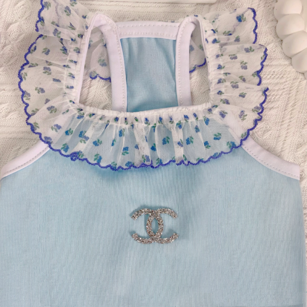 Chewnel Sparkle Logo Designer Dog Dress - Image 11