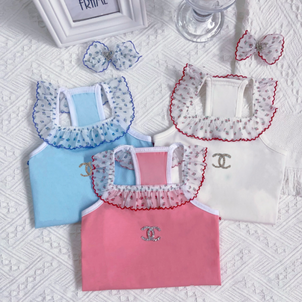 Chewnel Sparkle Logo Designer Dog Dress - Image 3
