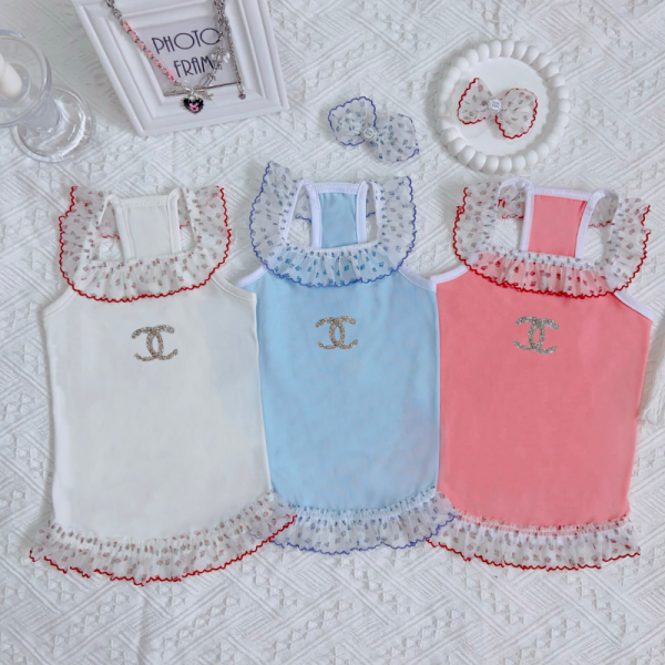 Chewnel Sparkle Logo Designer Dog Dress - Image 4