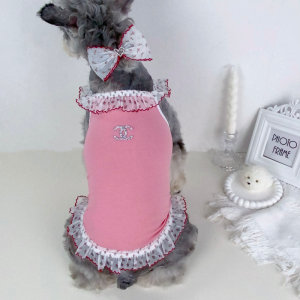 Chewnel Sparkle Logo Designer Dog Dress - Image 15