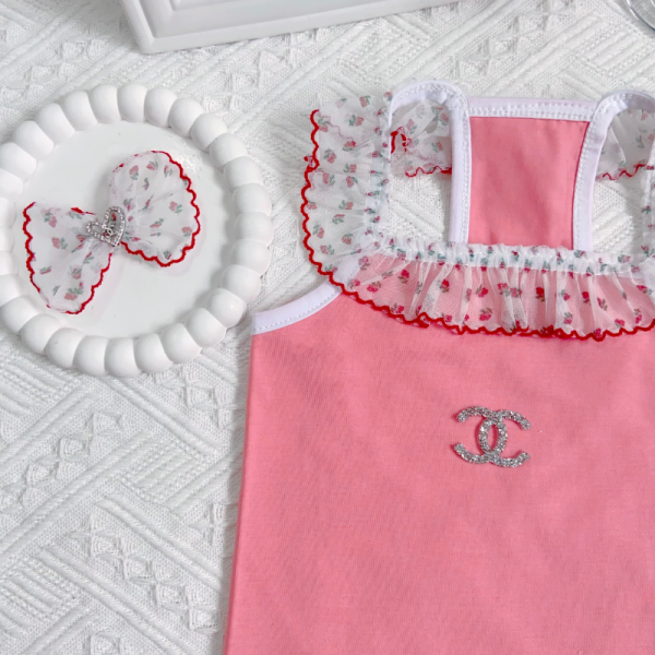 Chewnel Sparkle Logo Designer Dog Dress - Image 14