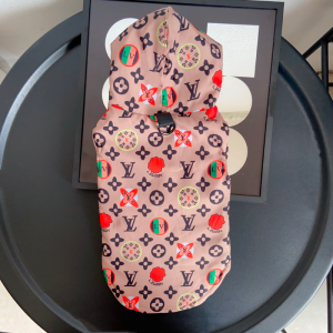 Louis Pawtton Monogram Elite Designer Dog Harness Vest