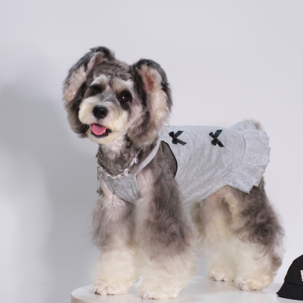 Mui Mui Premium Bow Style Designer Dog Dress - Image 5