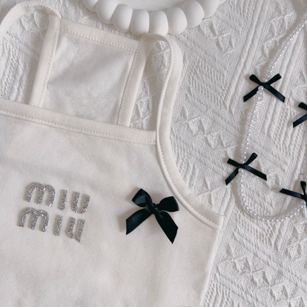 Mui Mui Premium Bow Style Designer Dog Dress - Image 7